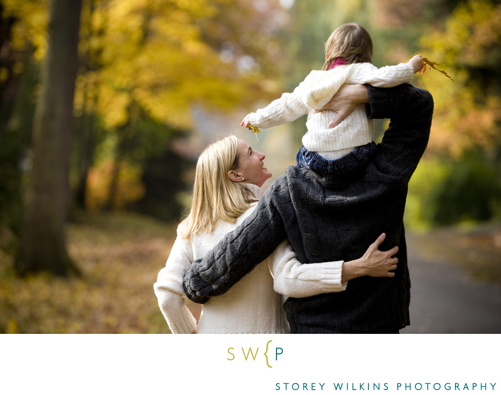 Oakville Fall Colours Lifestyle Family Photography 