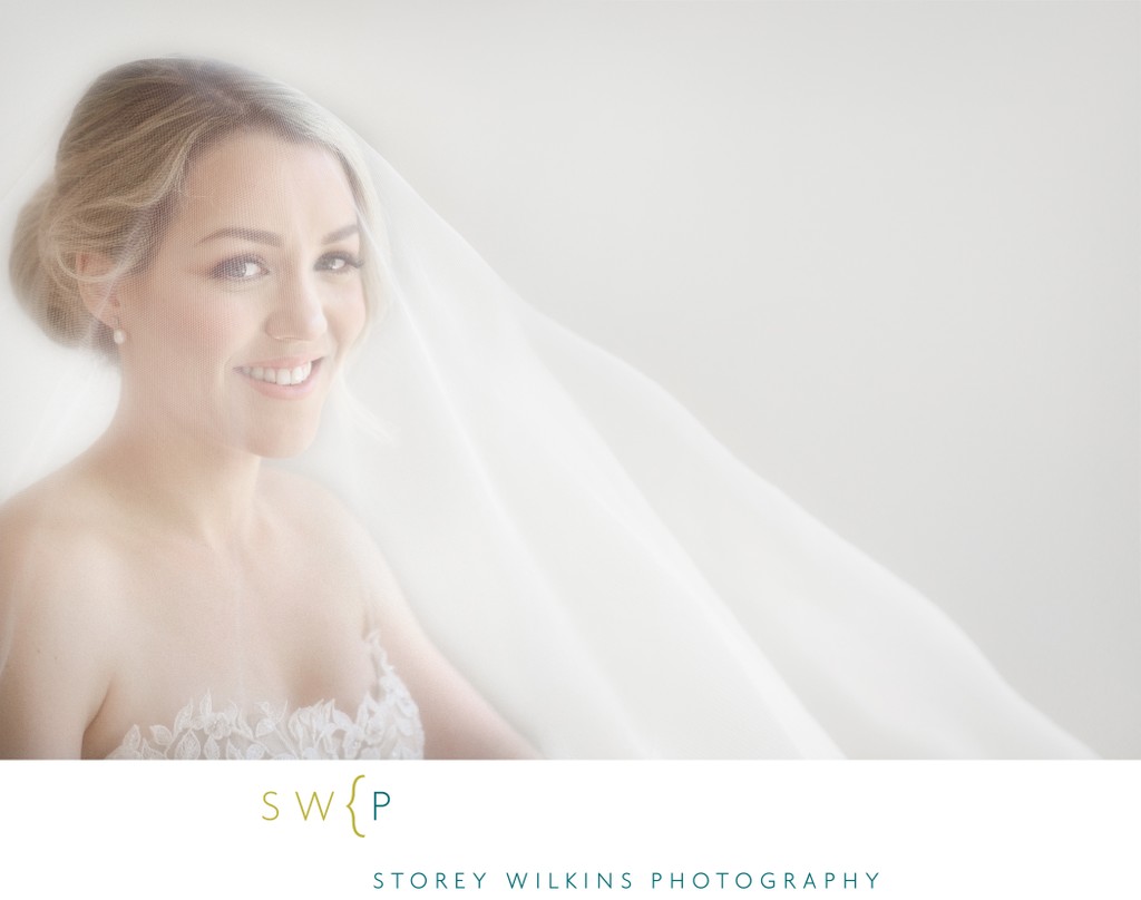 Toronto Wedding Photography | Bridal Portrait at Home