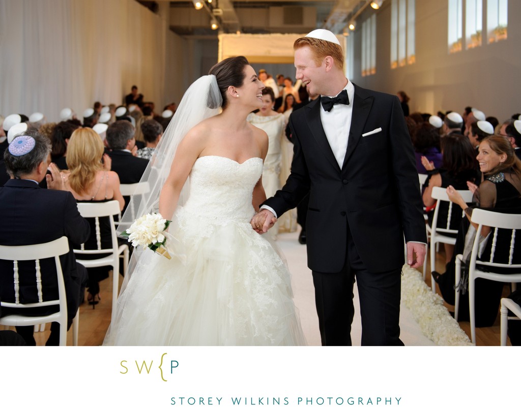 Toronto Wedding Photography | ROM Recessional Moment