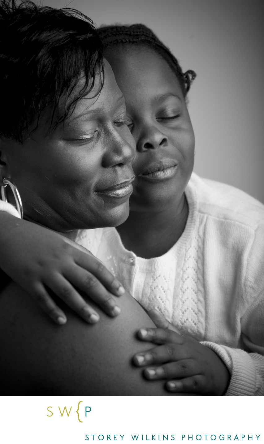 Toronto Mother and Daughter Portrait:  Cherished Bond