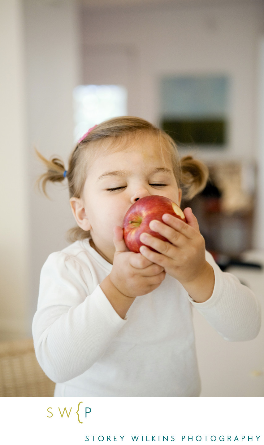 Snack Time Magic: Real Moments Between Portraits