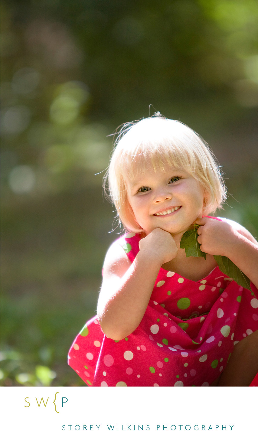 Golden Hour Portraits: The Smile Reserved for Mom