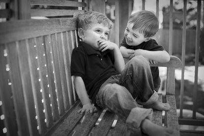 Twin Boys' Inside Joke: After the Game in Lawrence