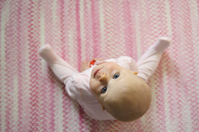 Overhead Baby Portrait: Editorial Perspective & Light