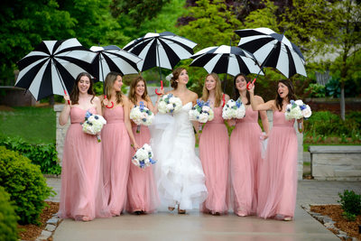 Oakville Wedding Photograph Bridesmaids Appleby College