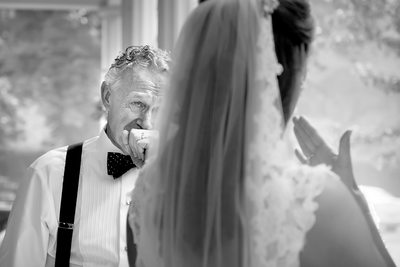 Port Hope Wedding Photography | Father-of-Bride Moment