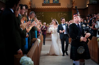 Trinity College School Wedding Fills Chapel to Capacity