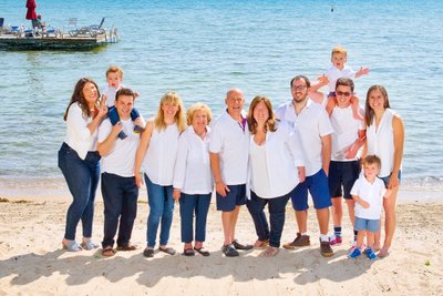 Beach Family Photos: Summer Memories on Lake Simcoe