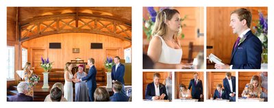 Sturgeon Point Wedding:  Inside Church