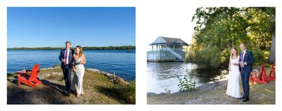 Sturgeon Point Wedding:  By the Boathouse