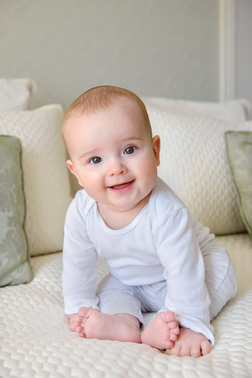 In-Home Baby Photography: Natural Light & Comfort