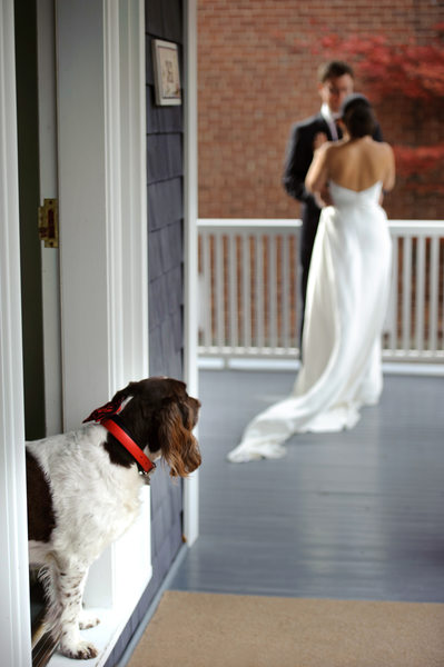 Lytton Park Wedding with First Glance on the Porch