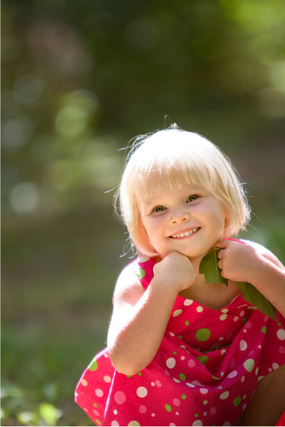 Golden Hour Portraits: The Smile Reserved for Mom