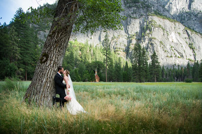 Yosemite Wedding Chapel Just Married