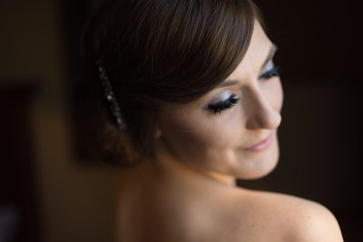 Bride Prepares For Wedding Day At Tenaya Lodge