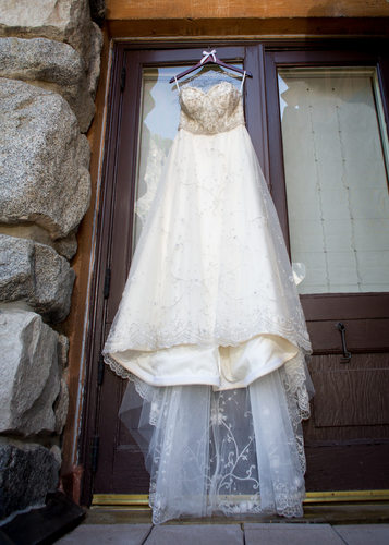 Wedding Dress Ahwahnee Hotel