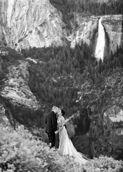 Couple at Glacier Point