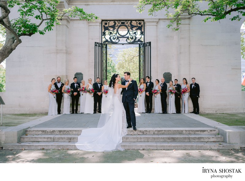 Rodin Museum Wedding Photographer