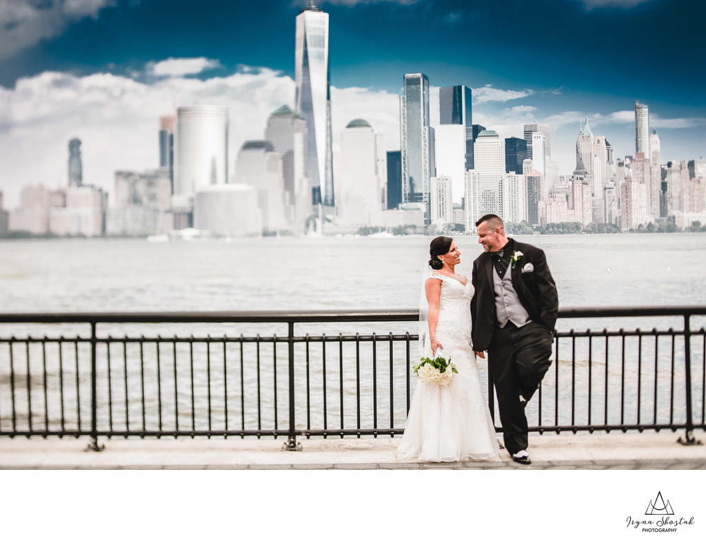 Wedding photographs in New Jersey City