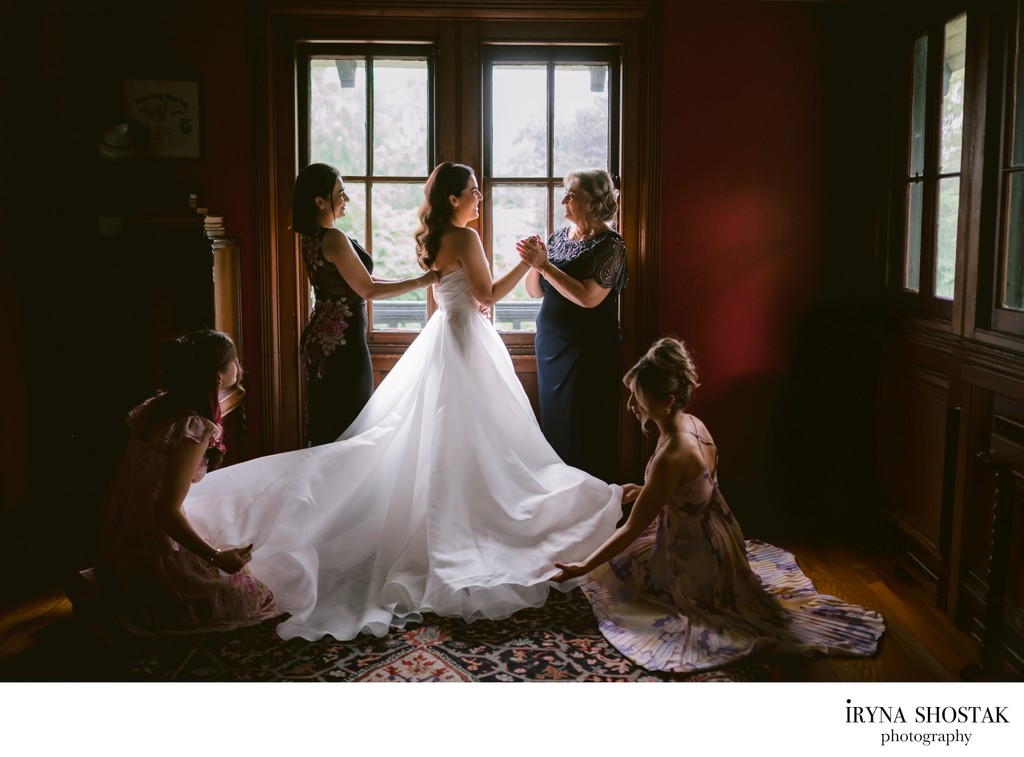 Knowlton Mansion Wedding Portraits