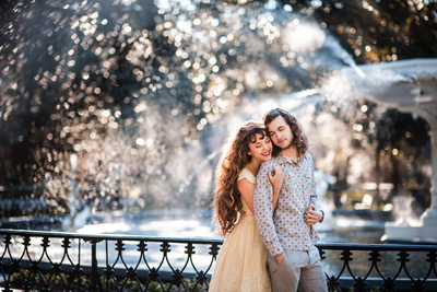 Savannah engagement photography
