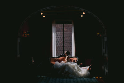 Newark Museum Bridal Portrait