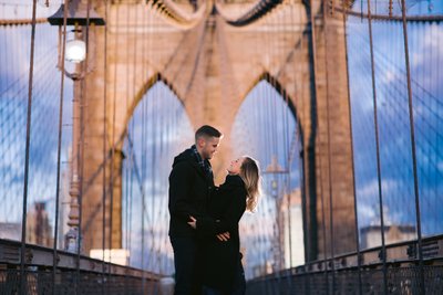 Brooklyn Bridge Engagement Photography 