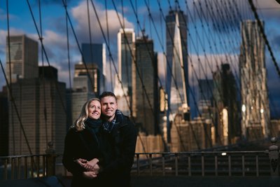 Brooklyn Bridge Engagement Photographer