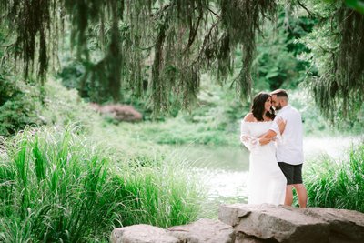 Sayen Gardens Engagement Photography