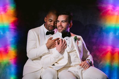 LGBTQ wedding at Filter Club in Philadelphia
