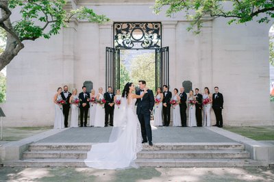 Rodin Museum Wedding Photographer