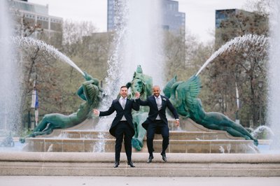 Philadelphia LGBTQIA+ friendly wedding photographer
