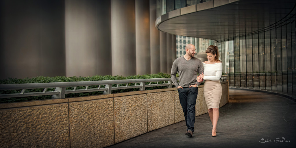 Trump Tower Engagement Session by Bart Galbas