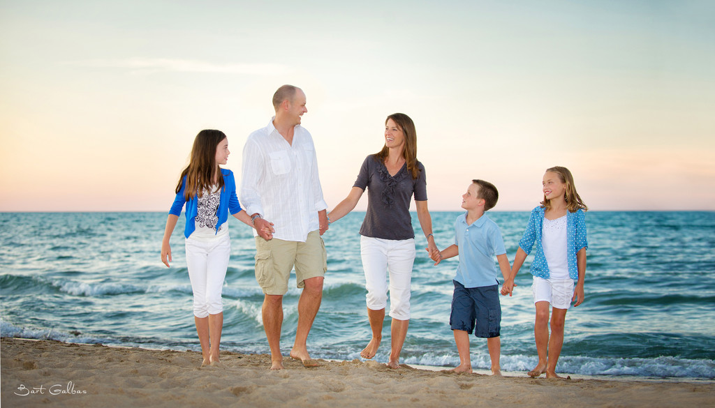 Family Portrait Photography in Wilmette by Bart Galbas