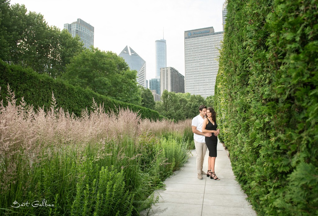 Chicago Downtown Engagement Pictures