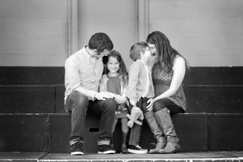 Outdoor Lifestyle Family Portrait Nashville