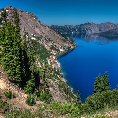 View at Crater Lake