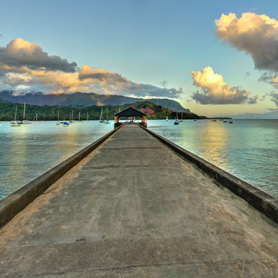 Landscape Hanalei Bay