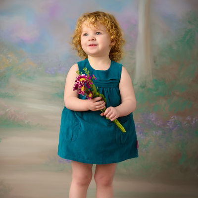 Children Photography Vancouver Washington Painted Backdrop