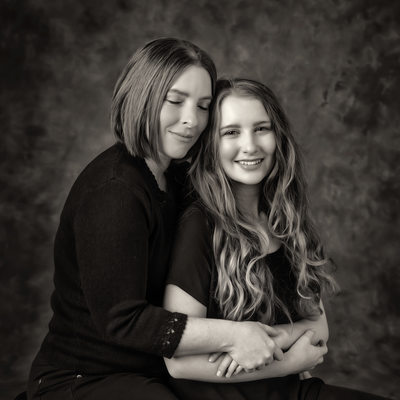 Vancouver Washington Black and White Family Photography.