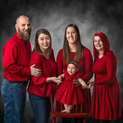 Vancouver Photographer Painted Portrait | Family