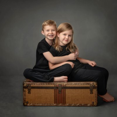 Brother and Sister Vancouver Photographer