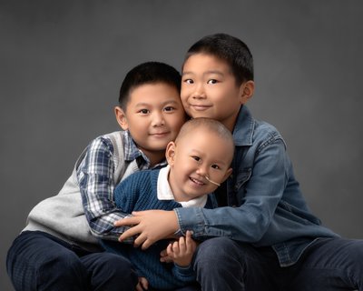 Three Brothers Portrait in Vancouver WA