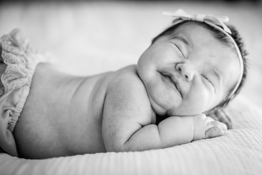 Newborn Baby Smiles, Phoenix Portrait Photographer