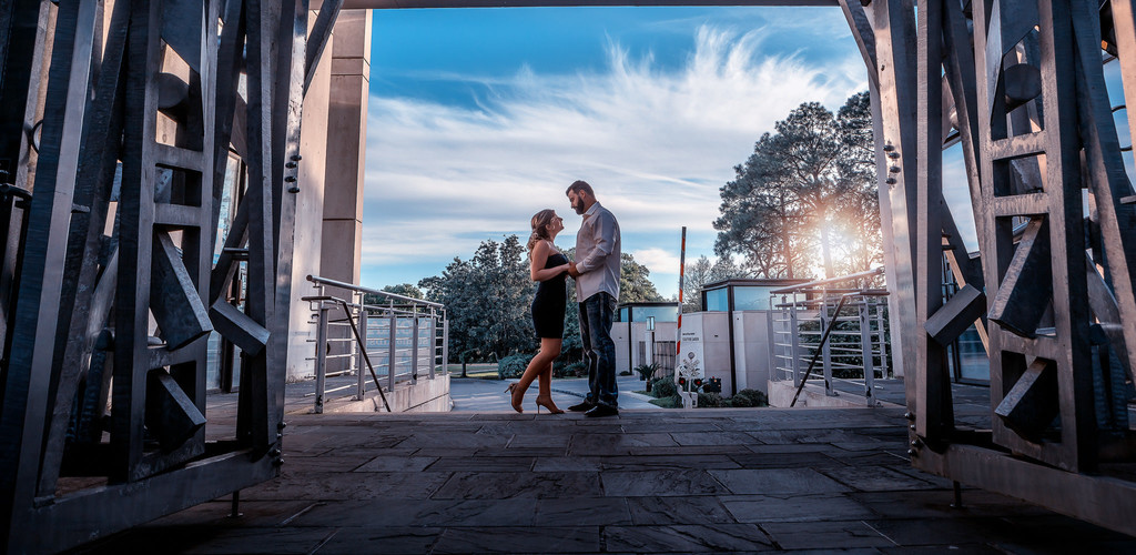 Engagement couple at NOMA
