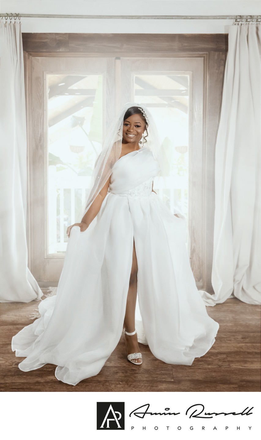 Bridal prep at The Greenery
