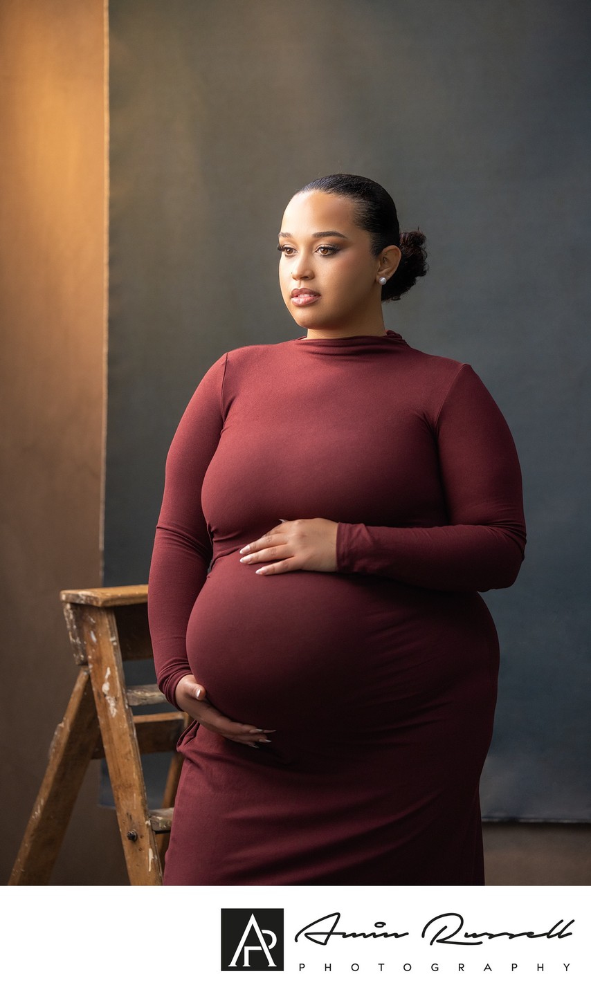 Studio Maternity Portrait