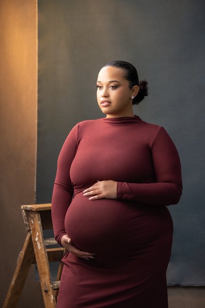 Studio Maternity Portrait