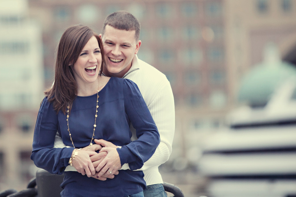 Waterfront Boston Engagement Photos and Weddings