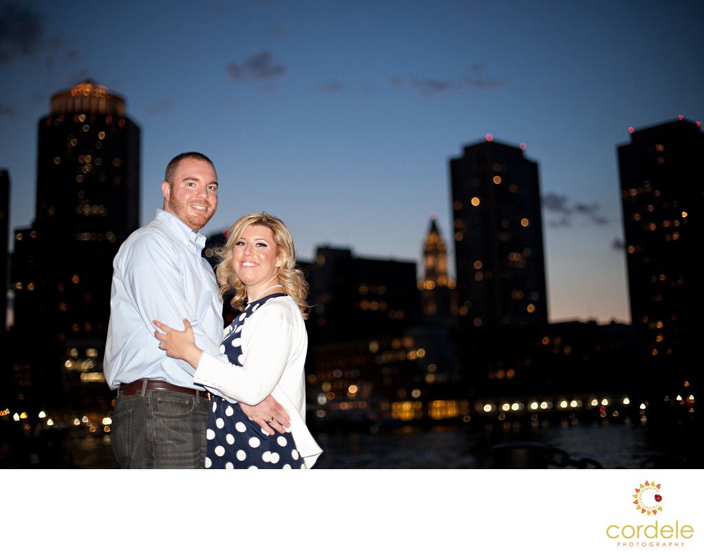 Engagement Photos Sunset Boston